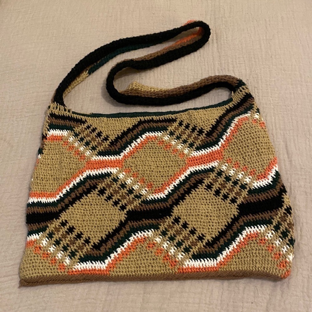 AMONG EQUALS SHOULDER / CROSSBODY BOHO STYLE BAG . Very good condition